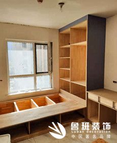 華遠錦悅三居室中式風格正在施工