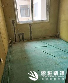 偉業公館三居室歐式風格正在施工